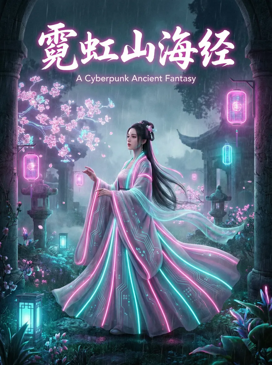 三上悠亚av 古风奇缘短剧 - 霓虹山海经海报